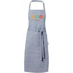 Pheebs 200 g/m² recycled cotton apron Heather Blue