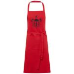 Orissa 200 g/m² GOTS organic cotton apron Red
