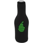 Fris Flaschenmanschette aus recyceltem Neopren Schwarz