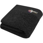 Chloe 550 g/m² cotton towel 30x50 cm Black