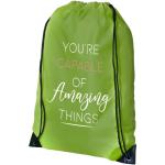 Oriole premium drawstring bag 5L Lime