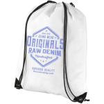 Evergreen non-woven drawstring bag 5L White