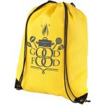 Evergreen non-woven drawstring bag 5L Yellow