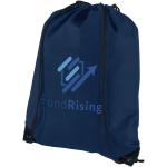 Evergreen non-woven drawstring bag 5L Navy