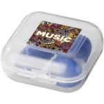 Serenity earplugs with travel case Dark blue