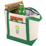 Lighthouse Non Woven Kühltasche 21L, natur Natur,grün
