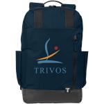 Compu 15.6" laptop backpack 14L, black Black, navy