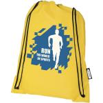 Oriole RPET drawstring bag 5L Yellow