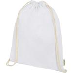 Orissa 100 g/m² organic cotton drawstring bag 5L 