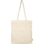 Orissa 100 g/m² GOTS organic cotton tote bag 7L Nature