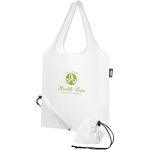 Sabia RPET foldable tote bag 7L White