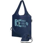 Sabia RPET foldable tote bag 7L Navy