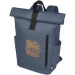 Byron 15,6" GRS RPET Roll-Top Rucksack 18 L Blau