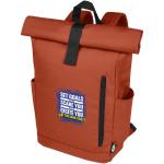 Byron 15,6" GRS RPET Roll-Top Rucksack 18 L Ziegelstein