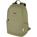 Joey 15.6" GRS recycled canvas anti-theft laptop backpack 18L 