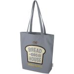 Florida 270 g/m² GRS recycled tote bag 10L Convoy grey