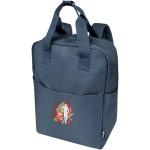 Trip 14” Aware™ recycled travel laptop backpack 9L Light blue/blue pusher