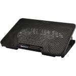 Gleam gaming laptop cooling stand Black
