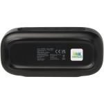 Stark 2.0 5W recycled plastic IPX5 Bluetooth® speaker Black