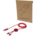 Alasia 5-in-1 recycled aluminium and plastic 150 cm data sync and 27W fast charge cable 