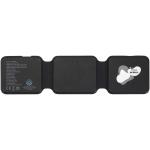 Armus 15 W 3-in-1 zusammenklappbares kabelloses Ladegerät aus recyceltem Kunststoff Schwarz