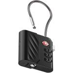 Xtorm Lock Tag TSA Zahlenschloss mit Standort Tracker Schwarz