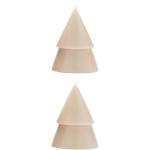 Originalhome Xmas tree candle set of 2 - M Fawn
