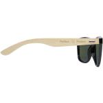 Taiyō rPET/bamboo mirrored polarized sunglasses in gift box Timber
