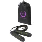 Austin soft skipping rope in recycled PET pouch Apple green