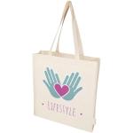 Orissa 180 g/m² organic full gusset tote bag 14L Nature