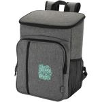 Tundra GRS recycled picnic cooler backpack with cutlery set 20L Heather smoke