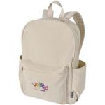 Recanvas 15.6” GRS recycled city backpack 16L Sandstone