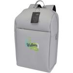 SMART 15" GRS Laptop-Rucksack aus recyceltem Material, 18 l Hellgrau