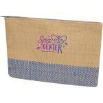 Rhythm straw paper zipped pouch 3L Ocean