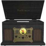 Prixton Century Vinyl Plattenspieler und Musikplayer Schwarz