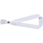 Evi Sublimation Festival Armband mit Metallverschluss aus recyceltem PET Kunststoff Weiß