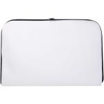 Mila 17" sublimation laptop sleeve Black/white