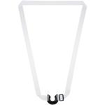 Lian sublimation RPET lanyard with bottle holder Black/white