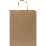 Kraft 80 g/m2 paper bag with twisted handles - medium Nature
