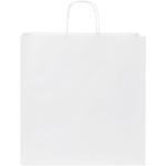Kraft 80-90 g/m2 paper bag with twisted handles - X large White