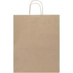 Kraft 80–90 g/m² Papiertasche mit Kordelgriffen – 32 × 17 × 39 cm Natur