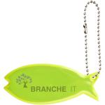 RFX™ H-12 fish reflective PVC hanger Neon yellow