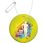 RFX™ H-16 round M reflective PVC hanger Neon yellow