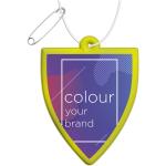 RFX™ H-12 reflektierender PVC-Koffer-Anhänger Neongelb