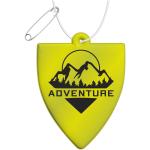 RFX™ H-12 badge reflective TPU hanger Neon yellow