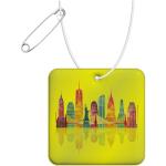 RFX™ H-20 square reflective PVC hanger Neon yellow