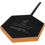 SCX.design W14 10W light-up wireless charger Bamboo