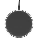 SCX.design W21 15W light-up logo wireless charging pad Black