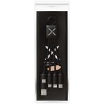 SCX.design C13 20W 5-in-1 charging cable Black