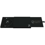 SCX.design W37 15W extra slim kabelloses Ladepad aus recyceltem Aluminium Schwarz